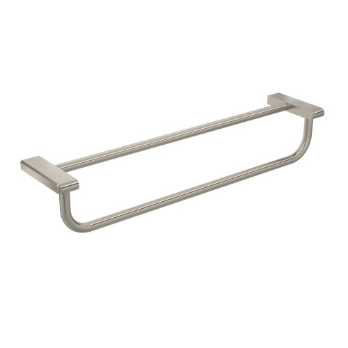 Porta Toalhas Barra Dupla 60cm Inox