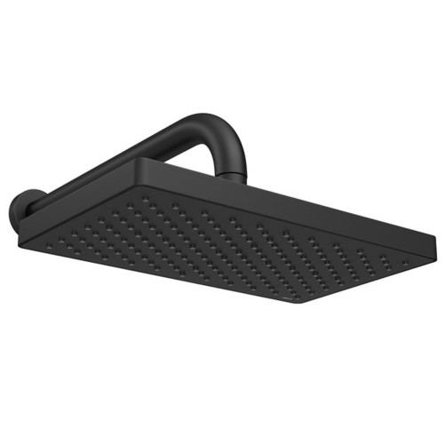 Chuveiro Retangular de Parede Black Matte