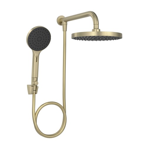 Chuveiro Redondo de Parede 22cm com Desviador Summer Gold