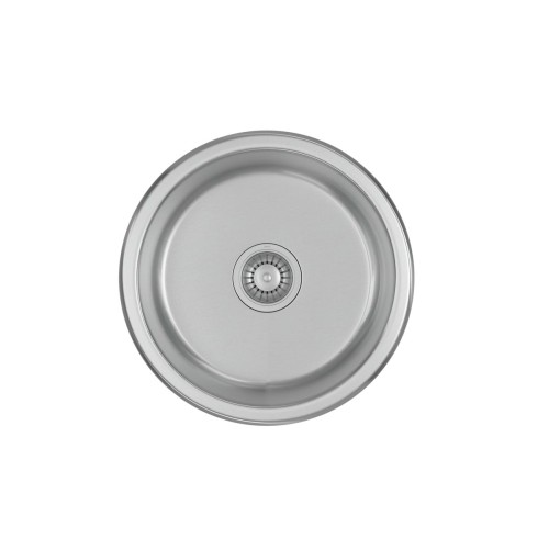 Cuba de Cozinha Redonda Deca 40cm Facile Inox