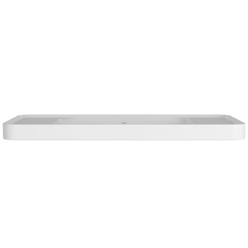 Cuba de Sobrepor Deca com Mesa Retangular 62cm Slim Branco