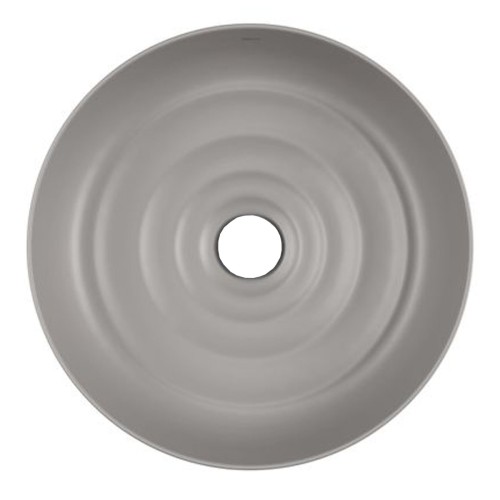 Cuba de Apoio Deca Redonda 40cm Gota Soft Antracite