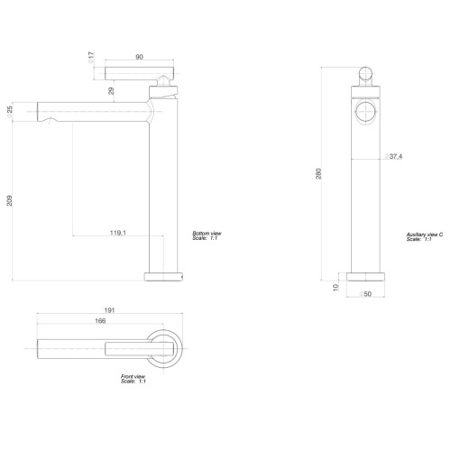 Misturador Monocomando Deca de Mesa Bica Alta para Lavatório Beta Cromado