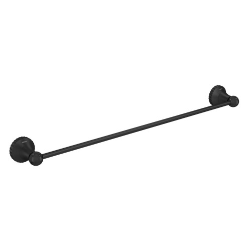 Porta Toalha Grande Pérola Black Matte - 2040.Bl108.Mt
