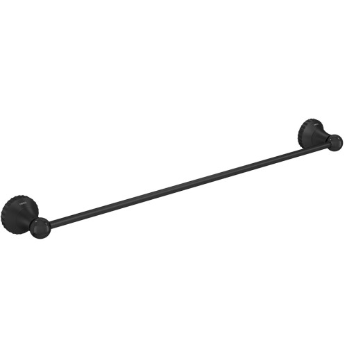 Porta Toalha Grande Pérola Black Matte - 2040.Bl108.Mt