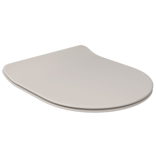 Assento em Termofixo Deca com Slow Close e Easy Clean para Bacias para Bacias Lk Carrara Nuova Barbante