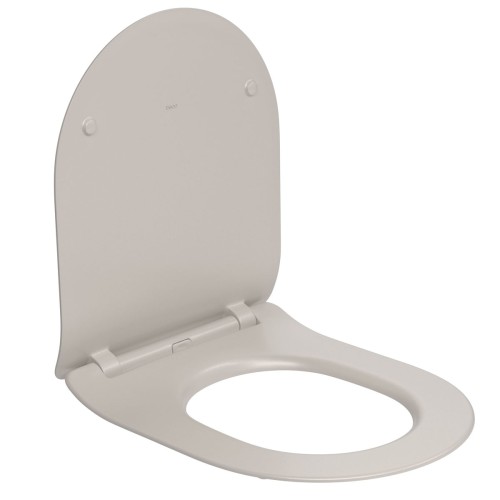 Assento em Termofixo Deca com Slow Close e Easy Clean para Bacias para Bacias Lk Carrara Nuova Barbante
