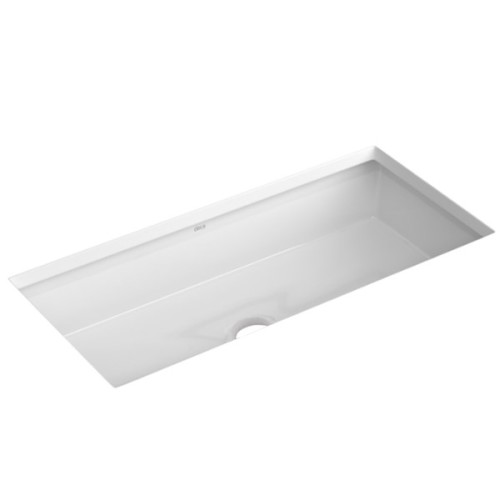 Cuba de Embutir Retangular Deca 31x59cm Branco Linha L