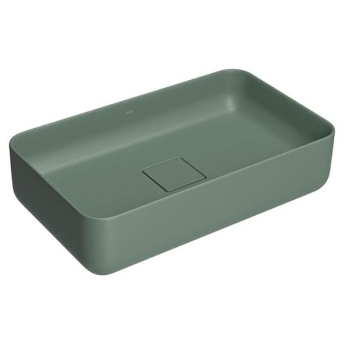 Cuba de Apoio Retangular Deca 29,5x50cm Sálvia Slim