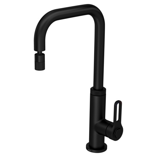 Misturador Monocomando de Mesa para Cozinha Black Matte