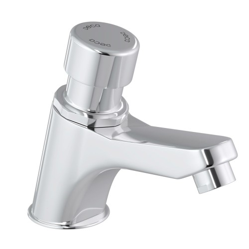 Torneira de Mesa com Fechamento Automático para Lavatório Deca Matic Smart - Cromado
