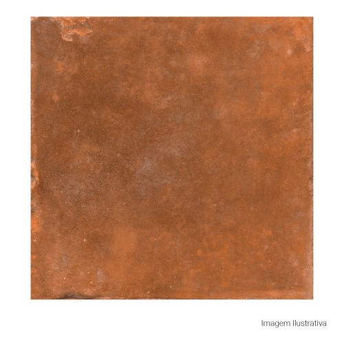 Porcelanato Decorado Natural 15x15cm Marrom - Portinari Origem Bw Nat Esmaltado Bold