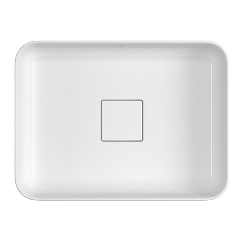 Cuba de Apoio Retangular Deca 30x40cm Branco Slim