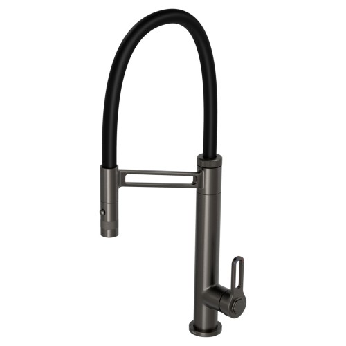 Misturador Monocomando de Mesa para Cozinha Dark Antracite