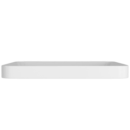 Cuba de Sobrepor Quadrada Deca 40x40cm Branco Slim