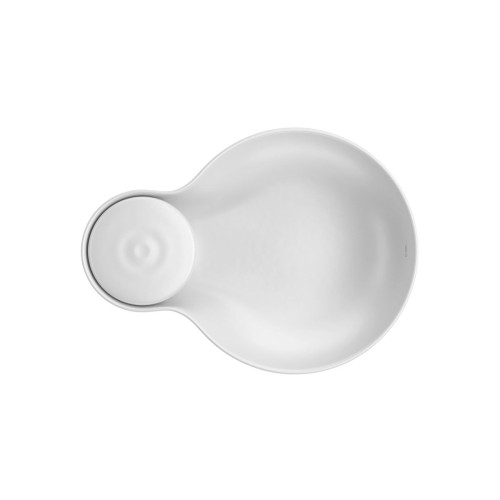 Cuba de Apoio Oceano 60cm Gota Branco Fosco