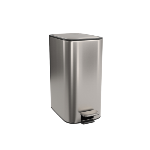 Lixeira Quadrada Deca 11l Inox - 1005.Qua.11.Inx