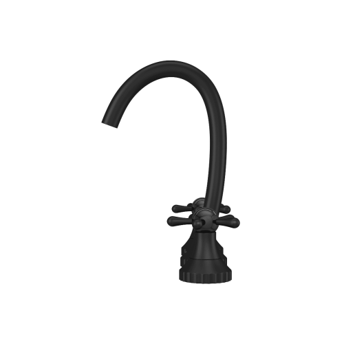 Misturador de Mesa para Lavatório Pérola Dn15 Black Matte - 1877.Bl108.Mt