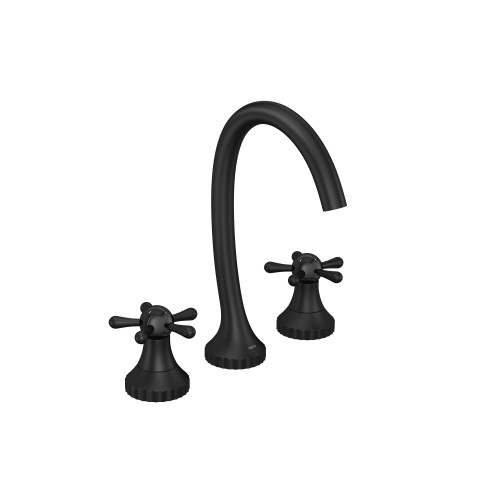 Misturador de Mesa para Lavatório Pérola Dn15 Black Matte - 1877.Bl108.Mt