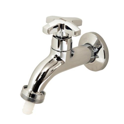 Torneira Deca para Jardim e Tanque com Adaptador de Mangueira Max Cromado