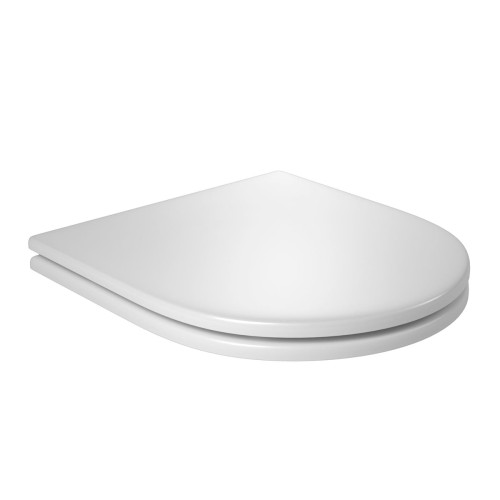 Assento Poliéster Slow Close com Microban para Bacias Carrara / Duna / Lk /level / Nuova Branco / Black Matte