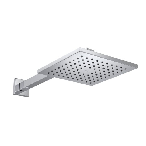 Chuveiro Deca de Parede com Tubo Quadrado Cromado