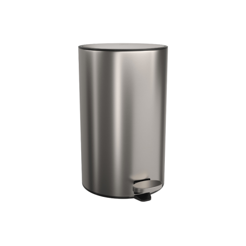 Lixeira Redonda com Pedal Deca 12l Inox - 1005.Red.12.Inx
