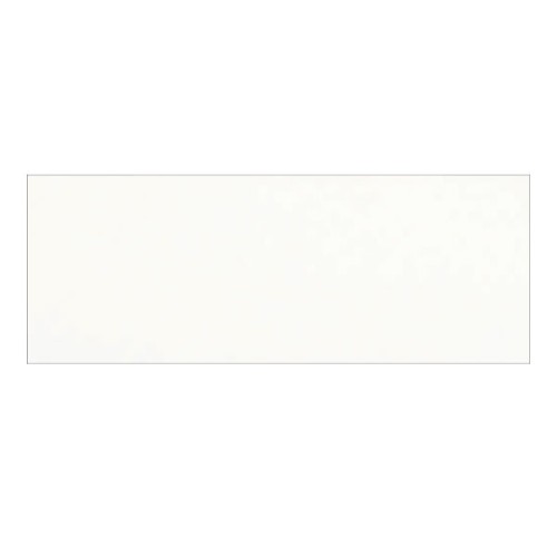 Porcelanato Monocromatico Matte 30x90cm Branco - Portinari Clean White Plain Retificado
