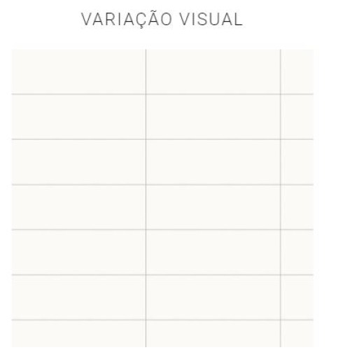 Porcelanato Monocromatico Matte 30x90cm Branco - Portinari Clean White Plain Retificado