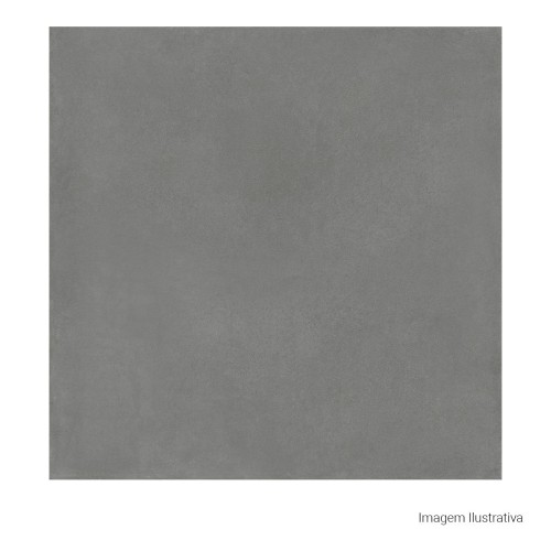Porcelanato Cimentício Natural 100x100cm Cinza - Portinari Munich Dgr Nat Esmaltado Retificado