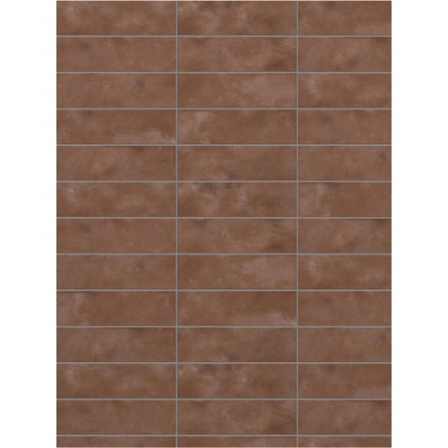 Cerâmica Decorado Lux 8x25cm Roxo - Ceusa Cartela Dpr Bold
