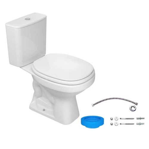 Kit Bacia P/ Cx Acoplada Aspen - Branco