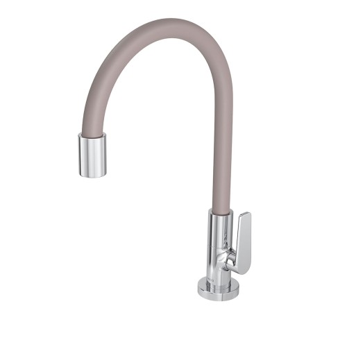 Torneira de Cozinha de Mesa Deca Motion - Cromado Fendi