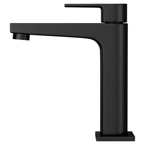 Torneira de Mesa Bica Média para Lavatório Level - Black Matte