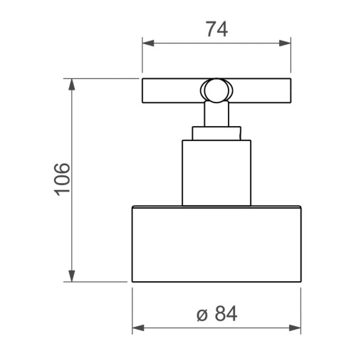 Acabamento para Registro de Gaveta de 1 1/4 e 1 1/2