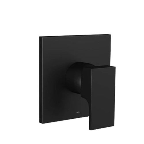 Acabamento de Monocomando de Chuveiro para Alta e Baixa Pressão Unic Black Matte