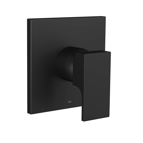 Acabamento de Monocomando de Chuveiro para Alta e Baixa Pressão Unic Black Matte