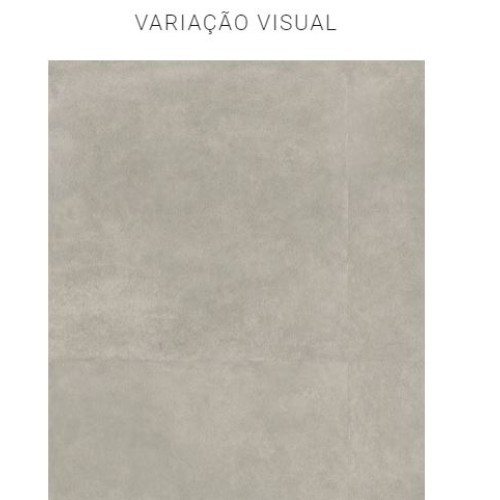 Porcelanato Cimentício Hard 120x120cm Cinza - Portinari Citta Gr Esmaltado Retificado