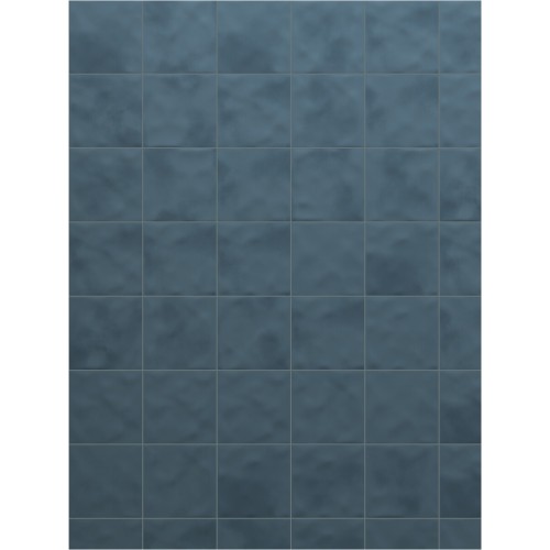 Porcelanato Monocromatico Lux 15x15cm Azul - Portinari Mood Bl Esmaltado Bold