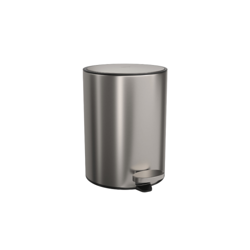Lixeira Redonda Deca 5l Inox - 1005.Red.5.Inx