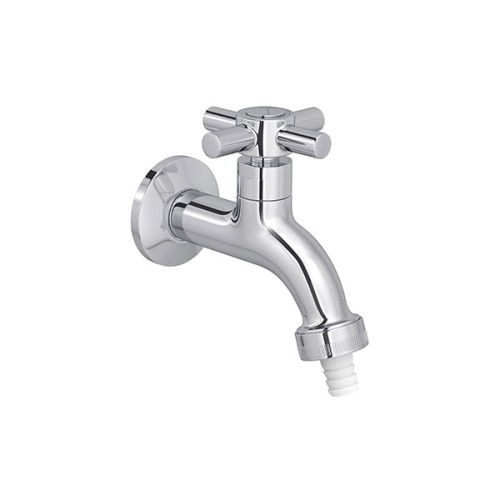 Torneira Deca para Jardim e Tanque com Adaptador de Mangueira Izy Cromado