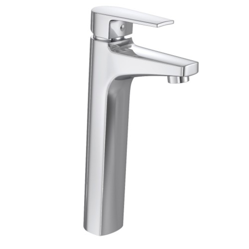 Misturador Monocomando de Mesa Bica Alta para Lavatório Level Cromado