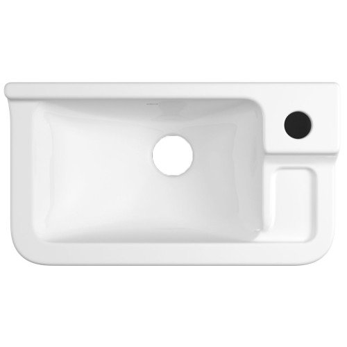 Lavatório Suspenso Deca 43cm Branco Izy