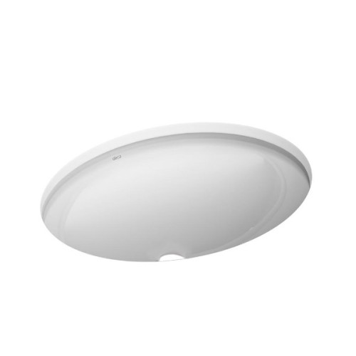 Cuba de Embutir Oval Deca 37,5x48,5cm Branco Linha L