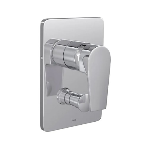Acabamento de Monocomando para Chuveiro e Banheira Level Cromado