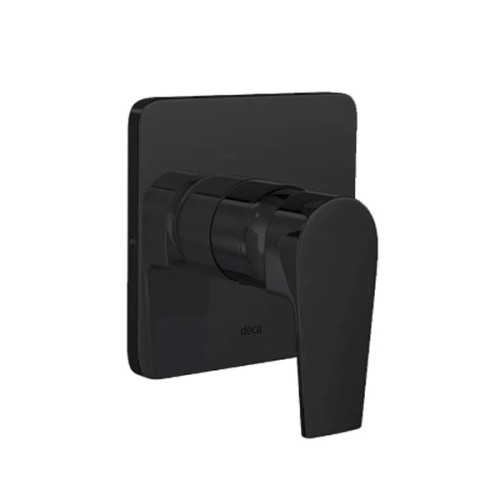 Acabamento Monocomando para Chuveiro Level Black Noir