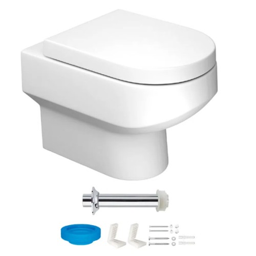 Kit Completo Deca Bacia Convencional Carrara Branco