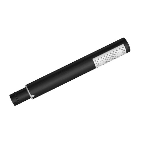 Ducha Manual Cilindrica Black Matte