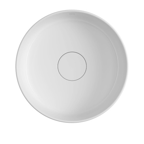 Cuba de Apoio Redonda Deca 30x30cm Branco Slim