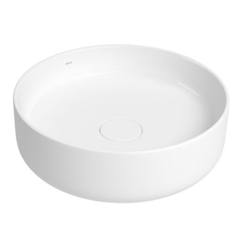 Cuba de Apoio Redonda Deca 40x40cm Branco Slim